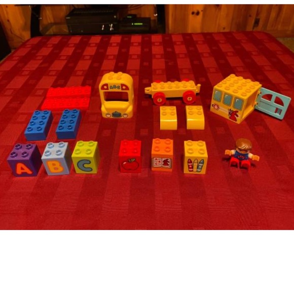Lego Duplo (#10603) ABC’s School Bus Set - Picture 11 of 11